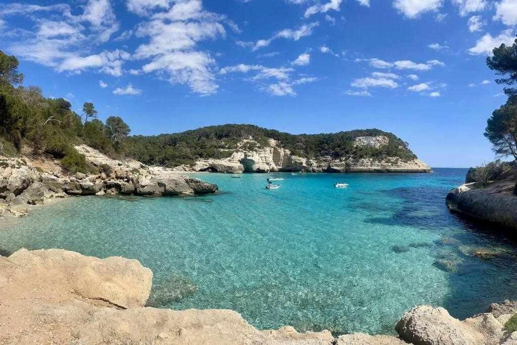 Pura Vida Apartamento Con Piscina Cala'N Blanes  Exteriér fotografie