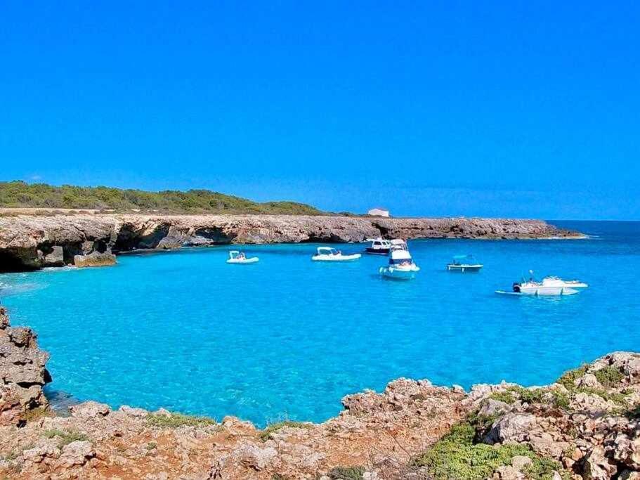 Pura Vida Apartamento Con Piscina Cala'N Blanes  Exteriér fotografie